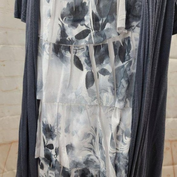 PerSeption Concept floral ruffled down one piece - Picture 9 of 12